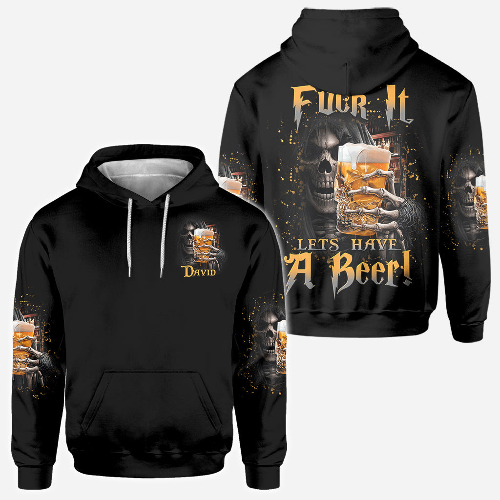 Lets Have A Beer! - Personalized Beer All Over Shirt