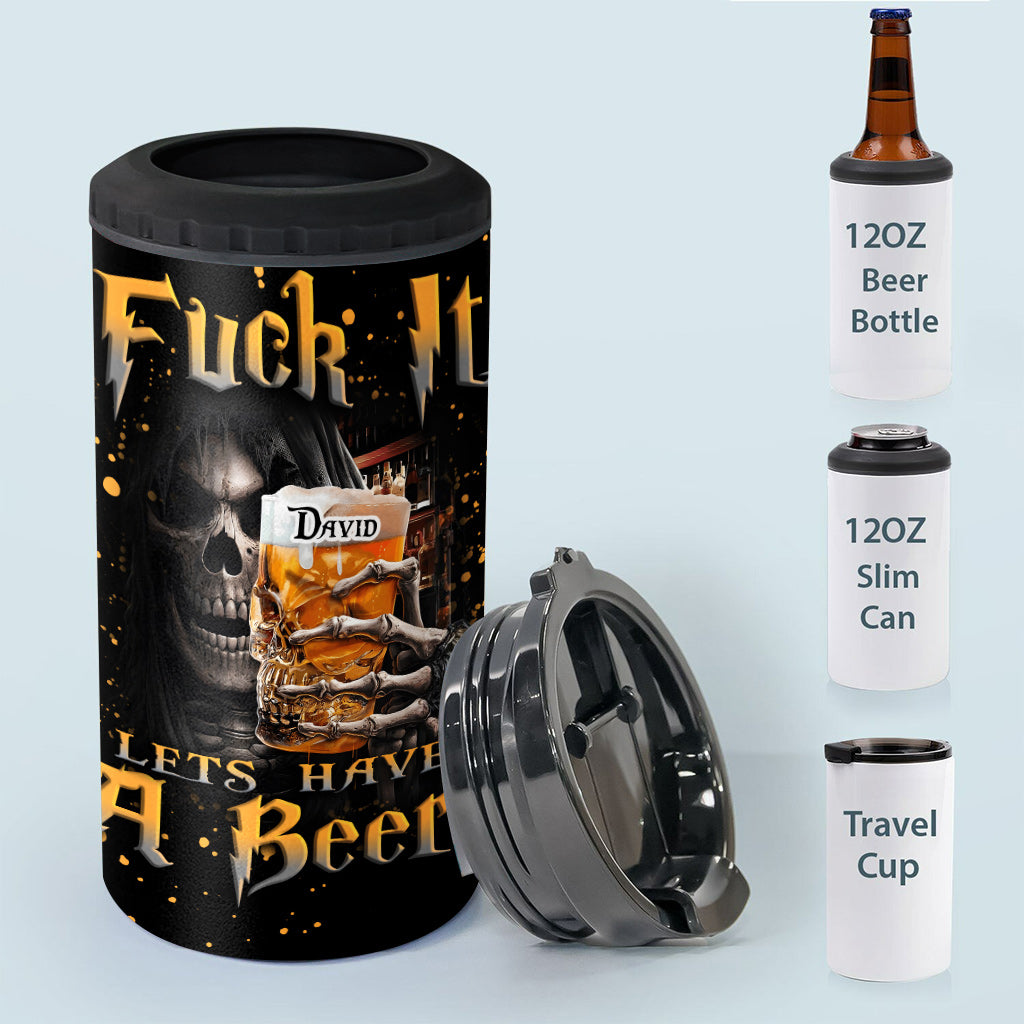 Let's Have A Beer - Personalized Beer Can Cooler