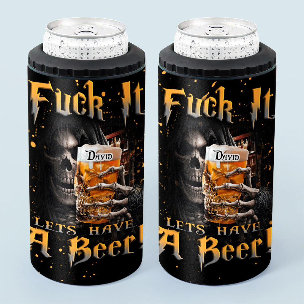 Let's Have A Beer - Personalized Beer Can Cooler