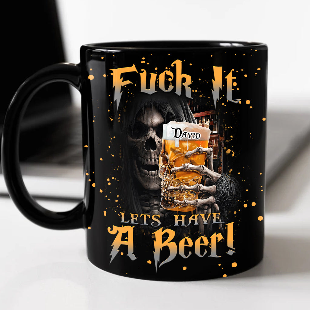 Let's Have A Beer - Personalized Beer Mug