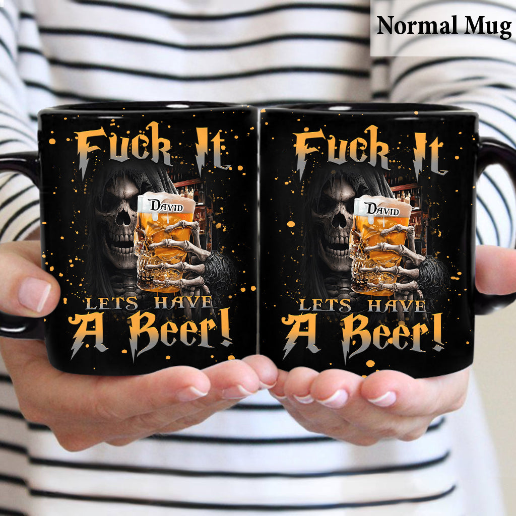 Let's Have A Beer - Personalized Beer Mug