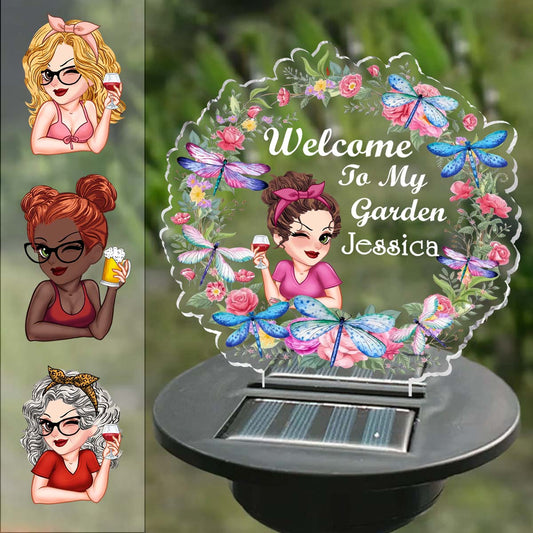 Floral Light - Personalized Gardening Garden Solar Light