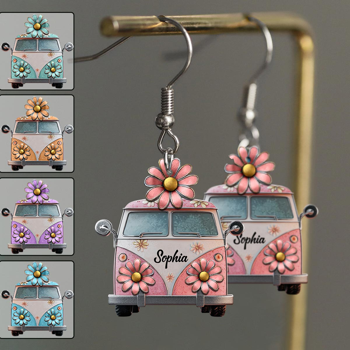 Hippie Soul - Personalized Hippie Earrings