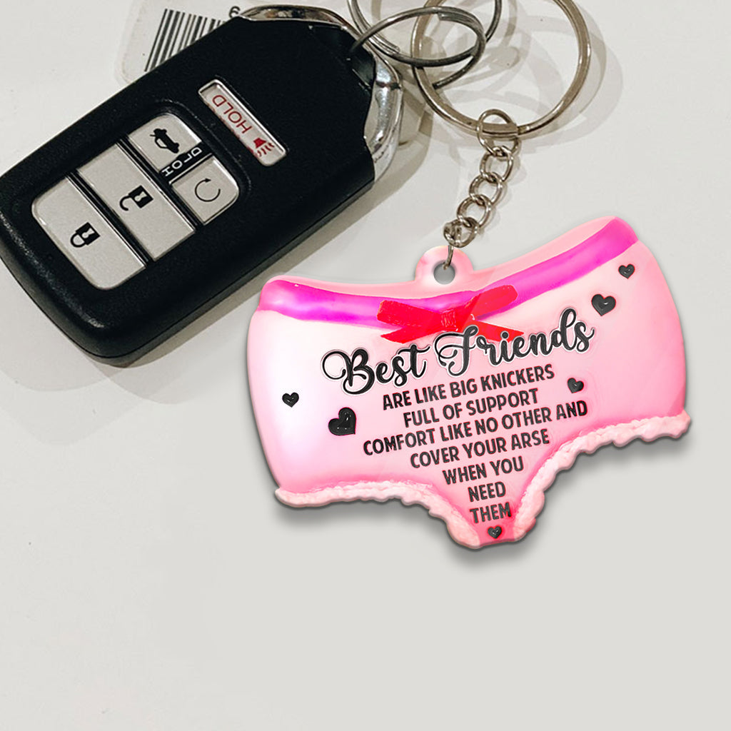Big Knickers - Personalized Bestie Keychain