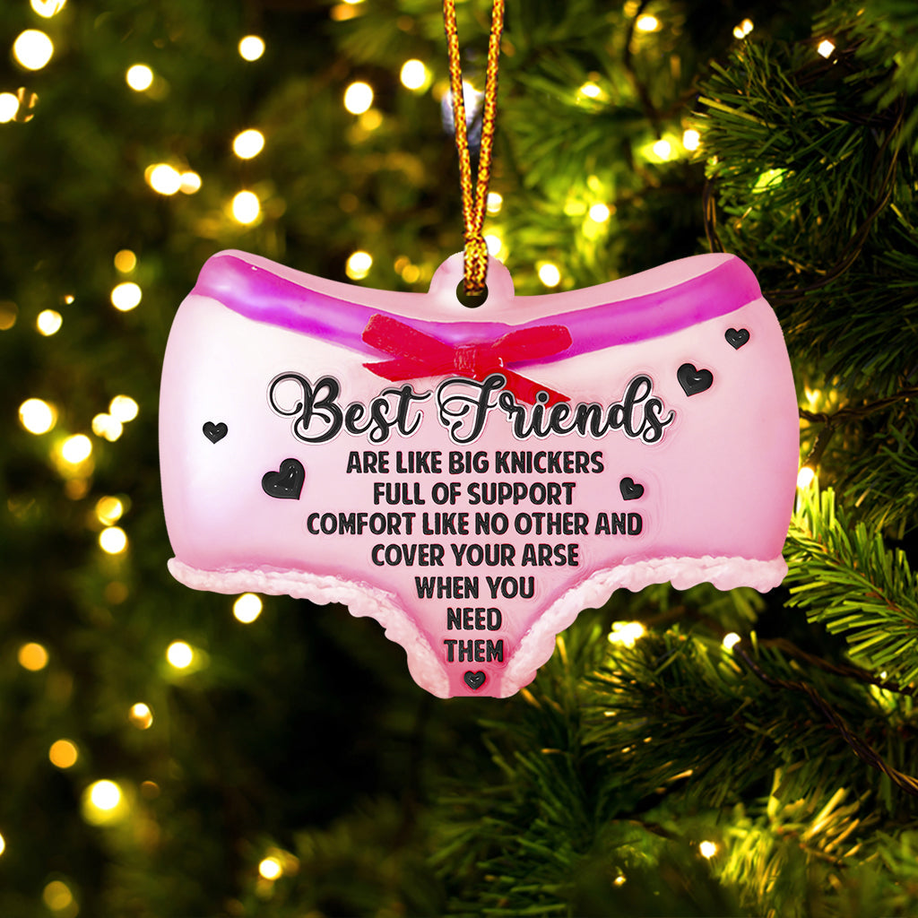 Big Knickers - Personalized Bestie Ornament