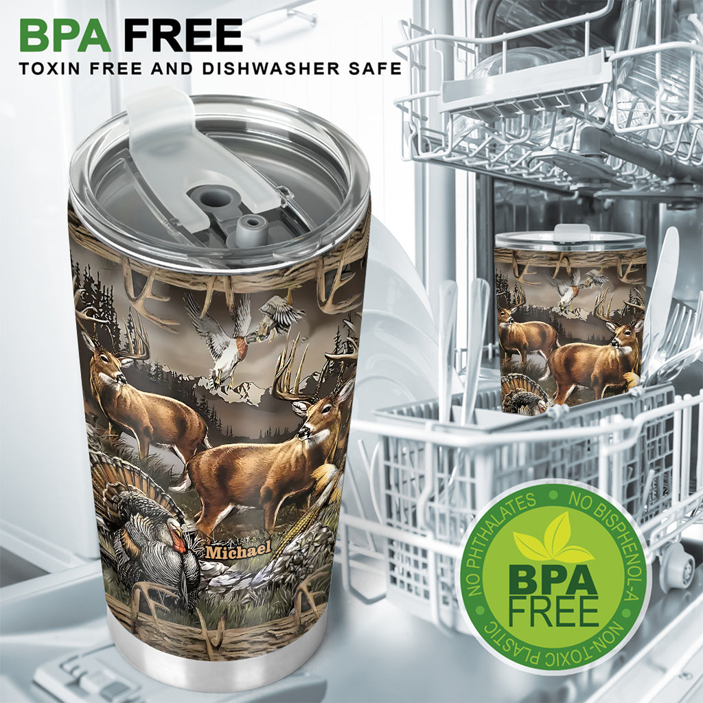 Love Hunting - Personalized Hunting Tumbler