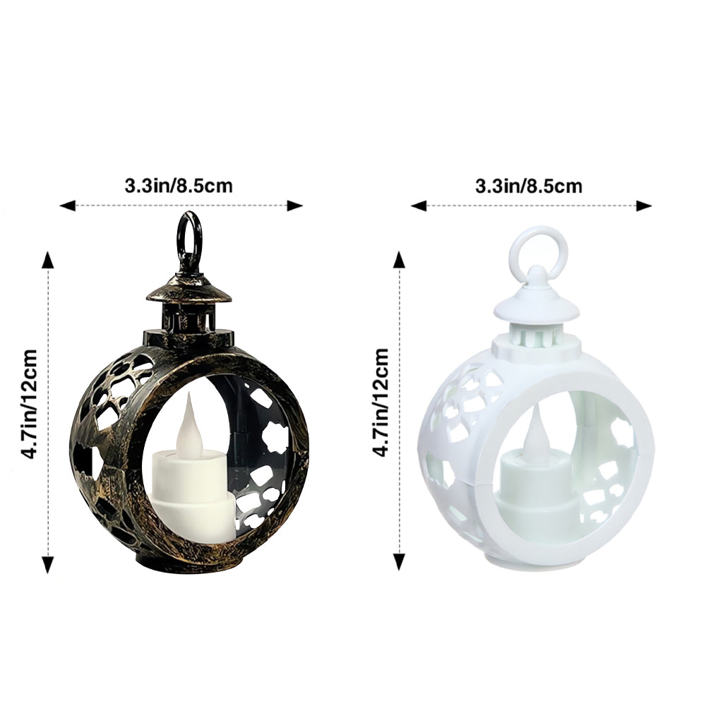 God Blessed The Broken Road - Personalized Couple Round Lantern With Light