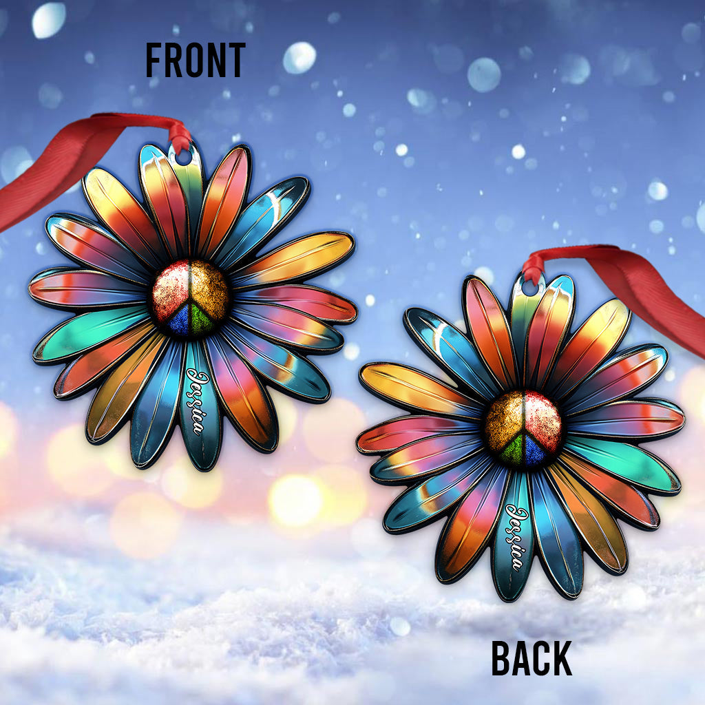 Hippie Soul - Personalized Hippie Ornament