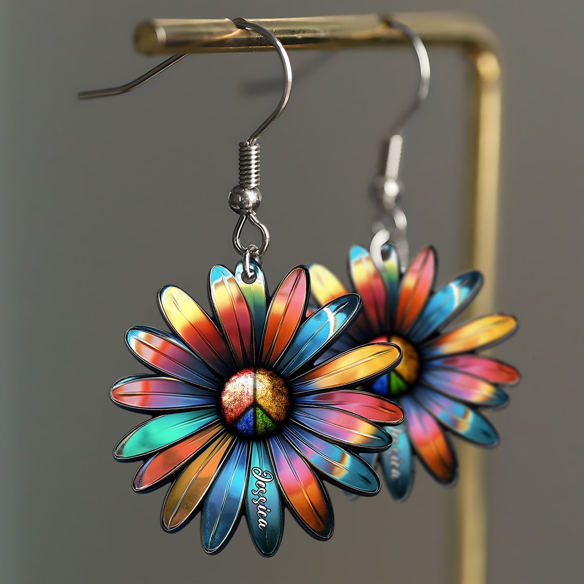 Hippie Soul - Personalized Hippie Earrings