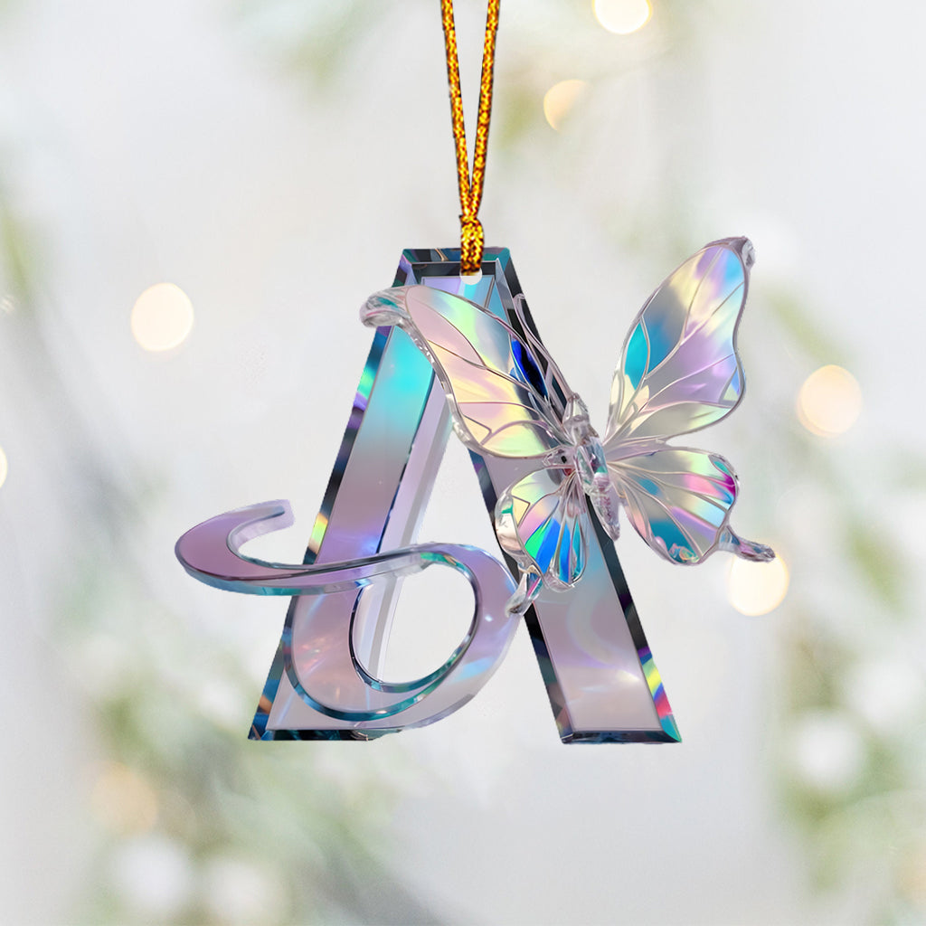 Love Butterfly - Personalized Butterfly Ornament
