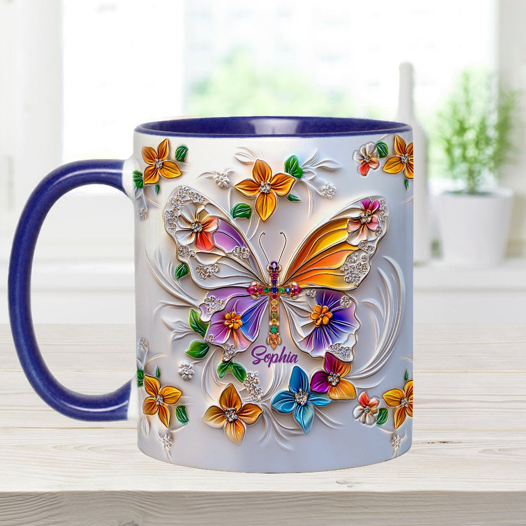 Faith Hope Love - Personalized Christian Accent Mug