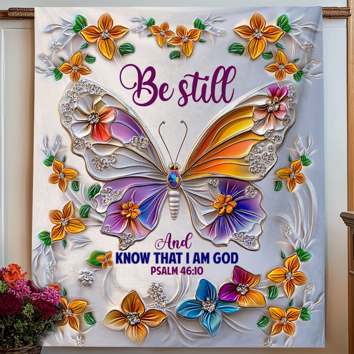 Faith Hope Love - Christian Blanket