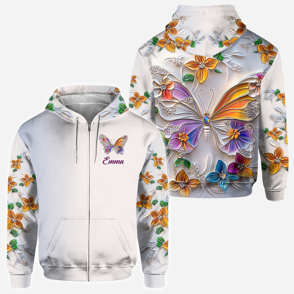 Stunning Butterfly - Personalized Butterfly All Over Shirt
