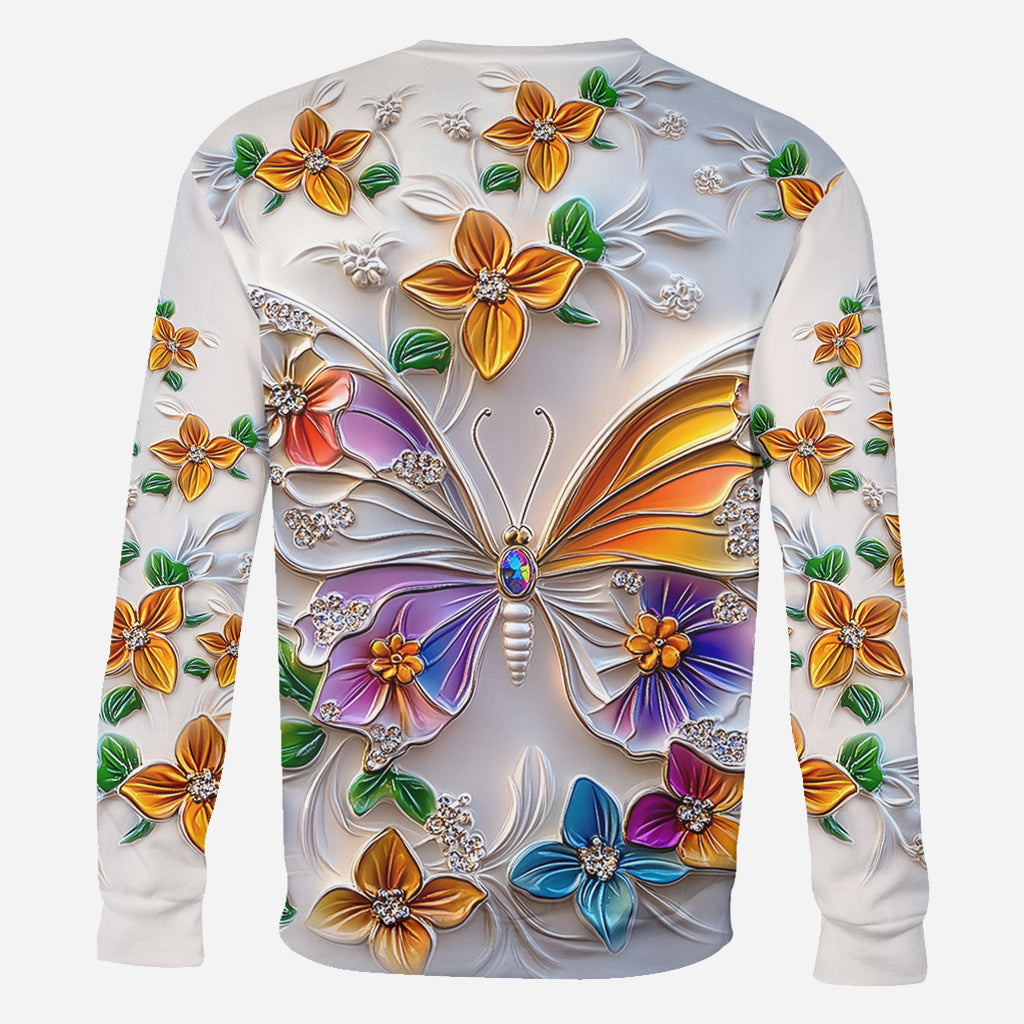Stunning Butterfly - Personalized Butterfly All Over Shirt
