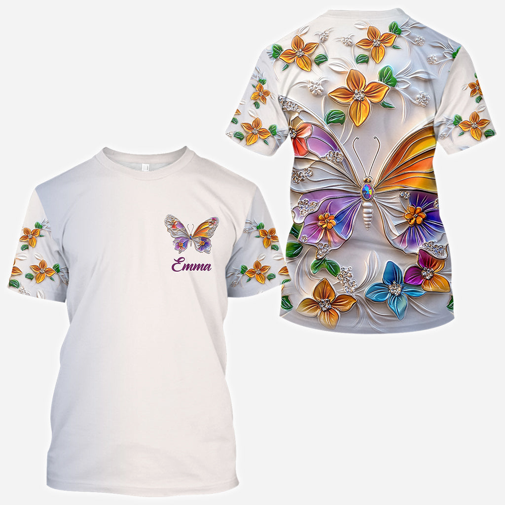 Stunning Butterfly - Personalized Butterfly All Over Shirt