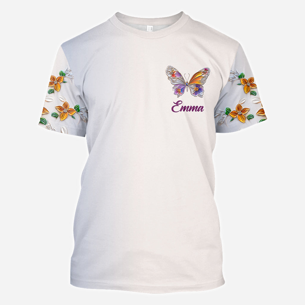 Stunning Butterfly - Personalized Butterfly All Over Shirt