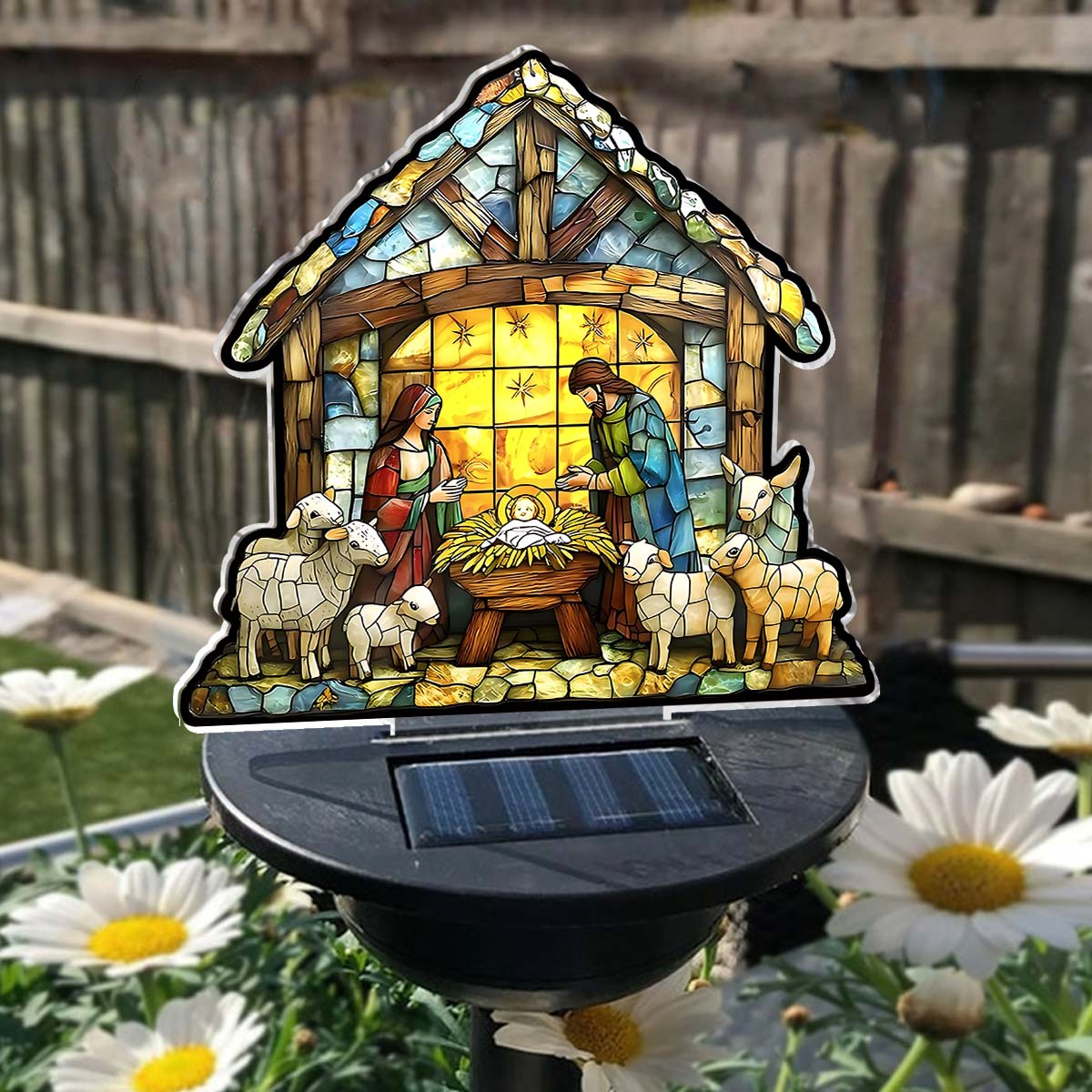 Bless You All - Christian Garden Solar Light