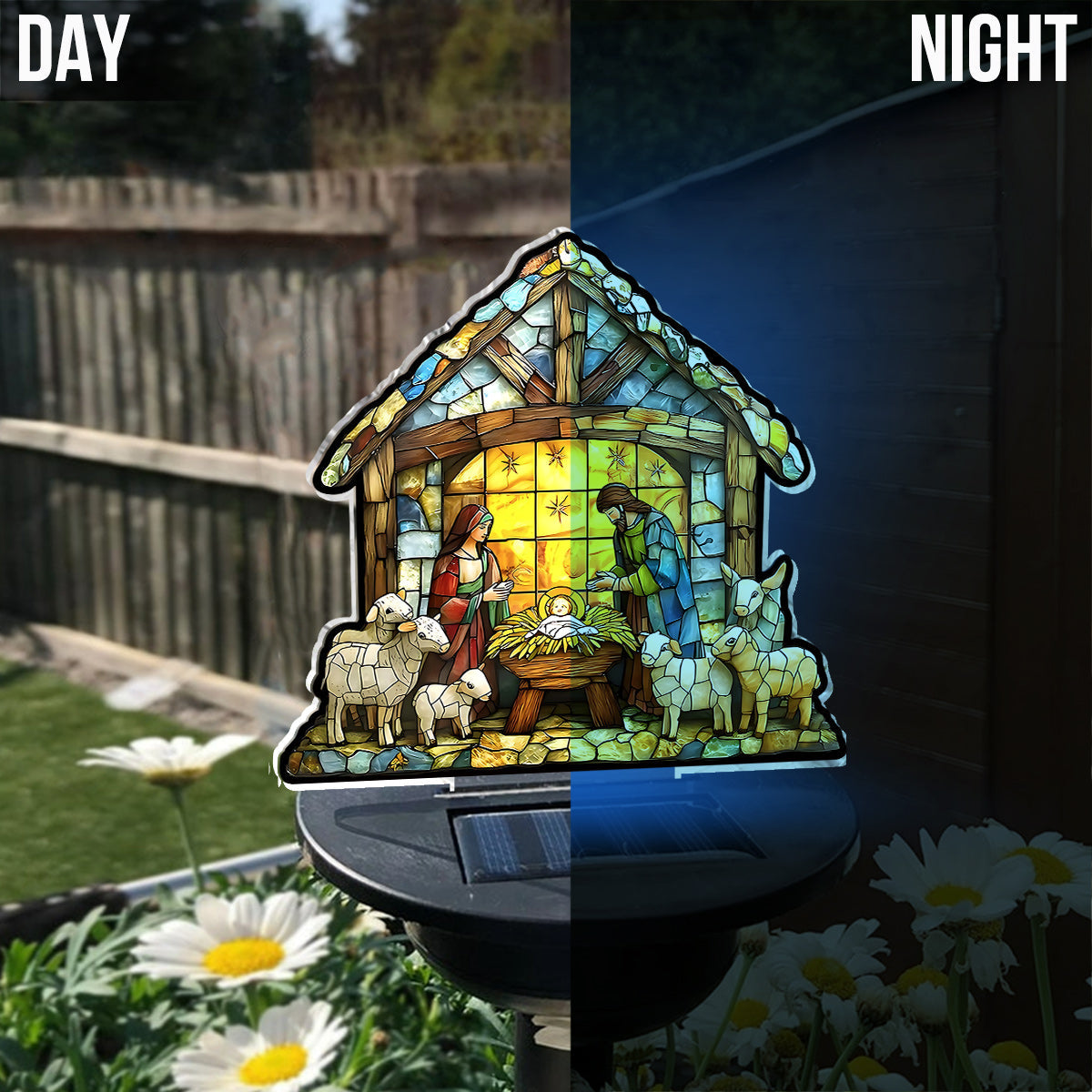 Bless You All - Christian Garden Solar Light