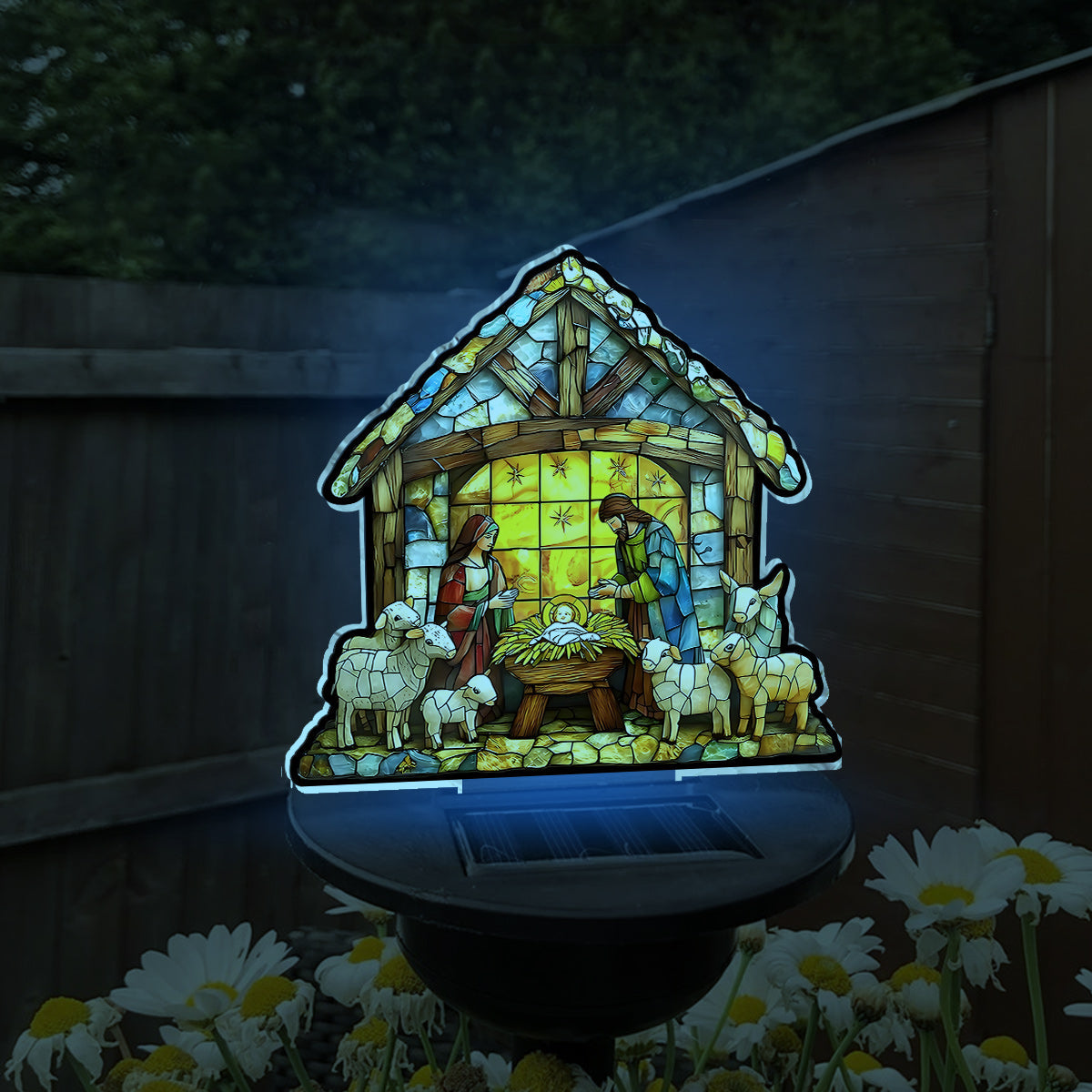 Bless You All - Christian Garden Solar Light