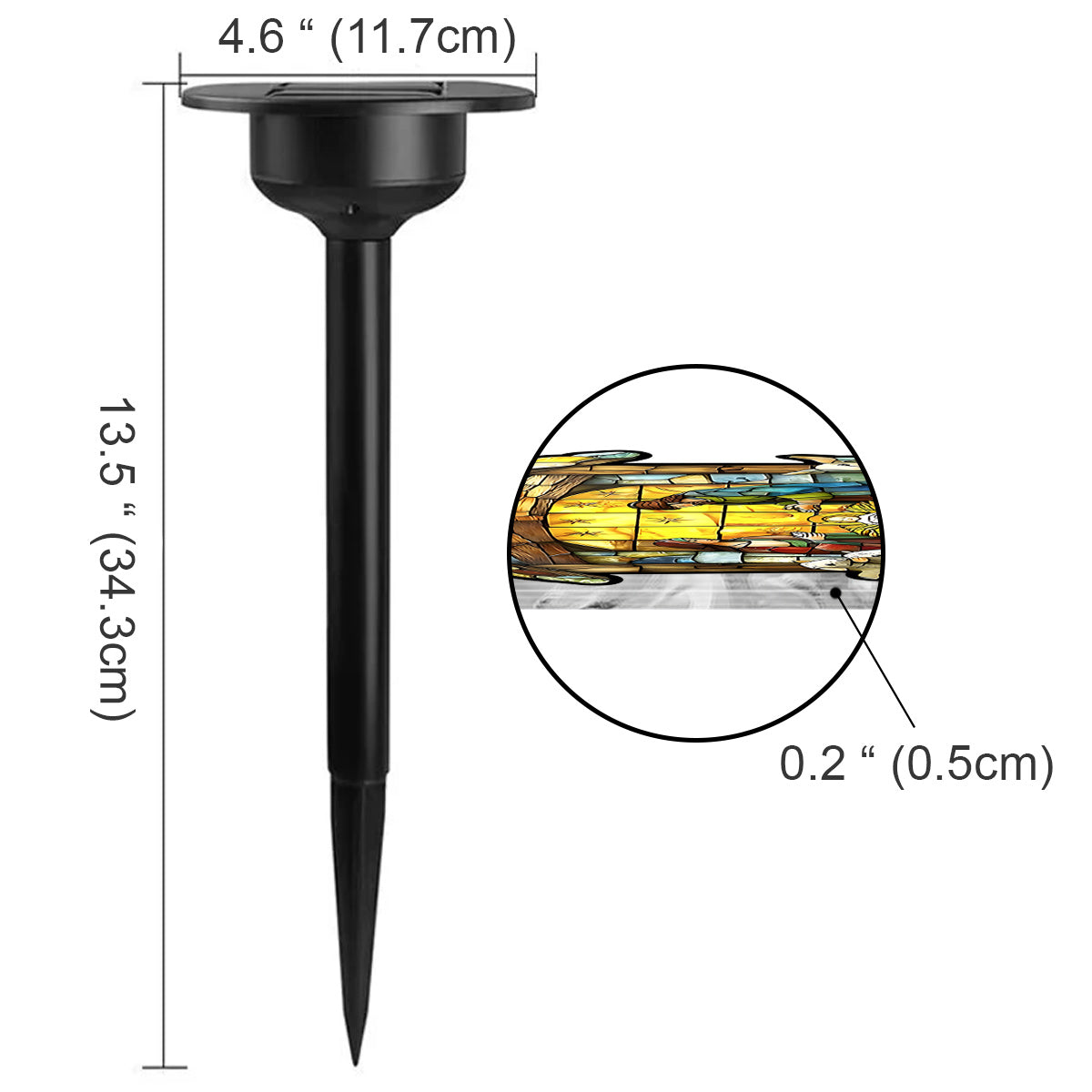 Bless You All - Christian Garden Solar Light