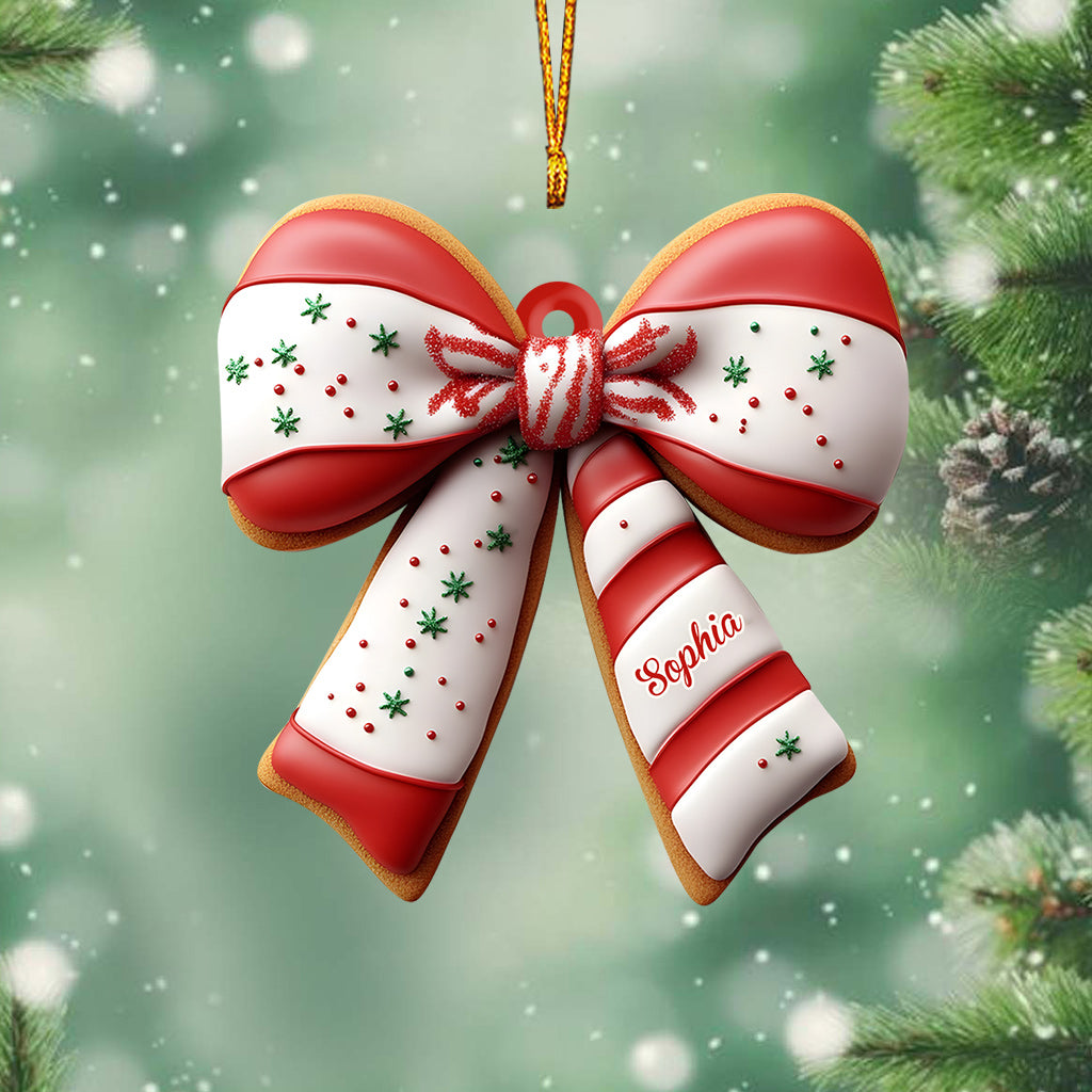 Little Christmas Cake Family Friends - Personalized Family Ornament