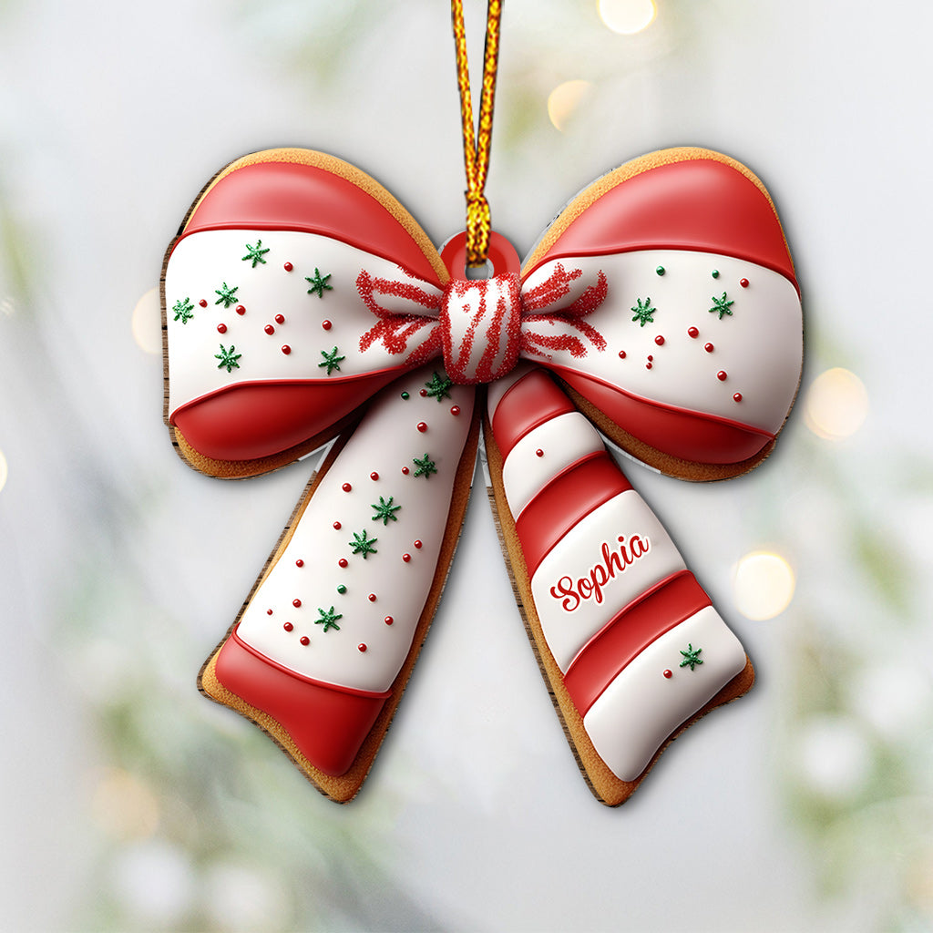 Little Christmas Cake Family Friends - Personalized Family Ornament