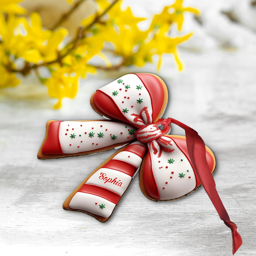 Little Christmas Cake Family Friends - Personalized Family Ornament