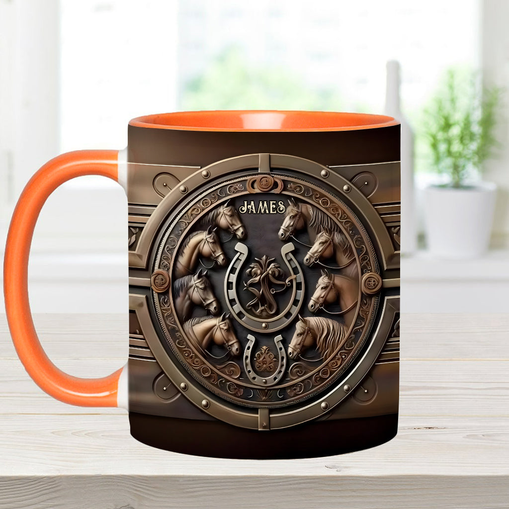 Love Horse - Personalized Horse Accent Mug