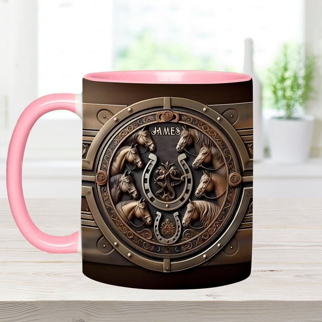 Love Horse - Personalized Horse Accent Mug