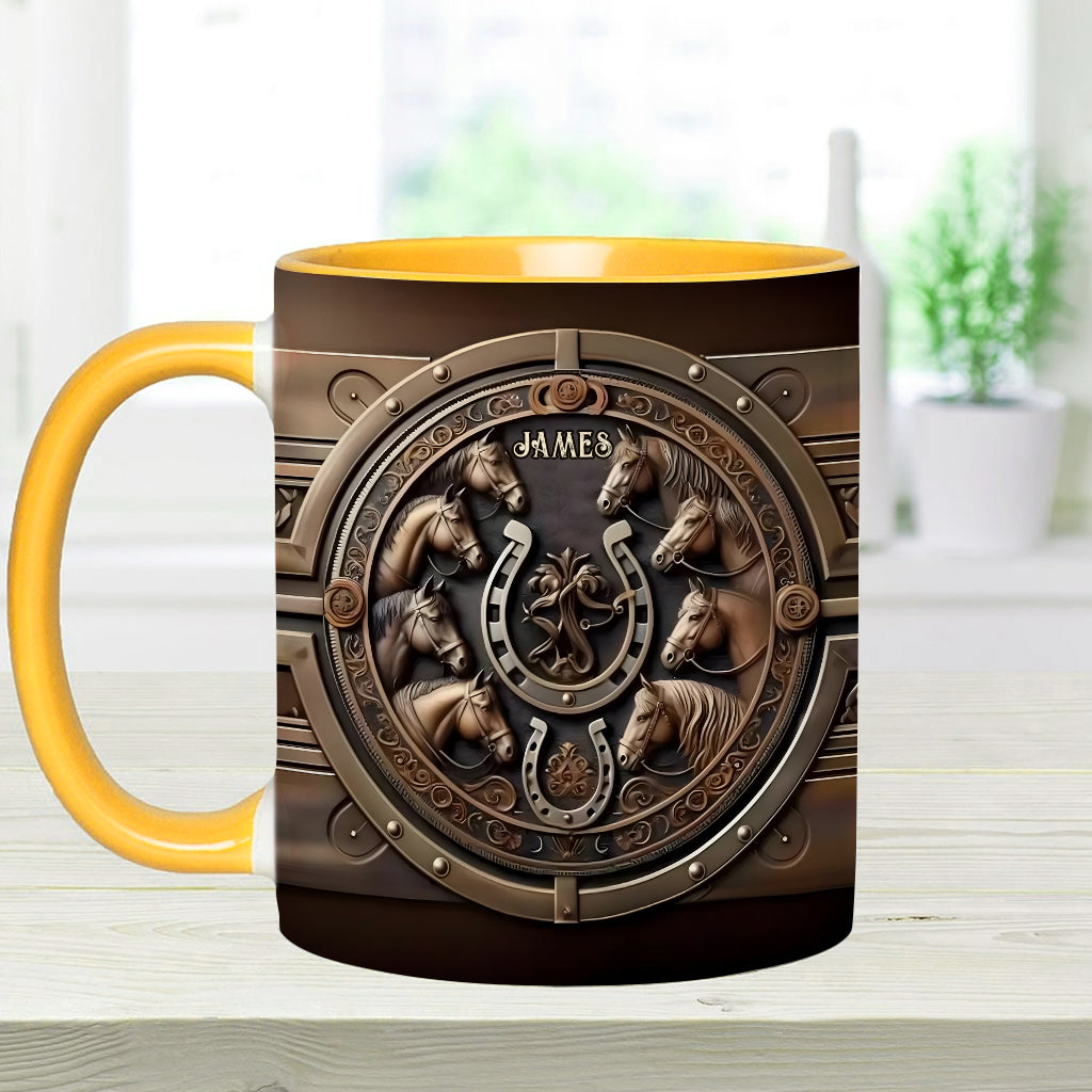 Love Horse - Personalized Horse Accent Mug