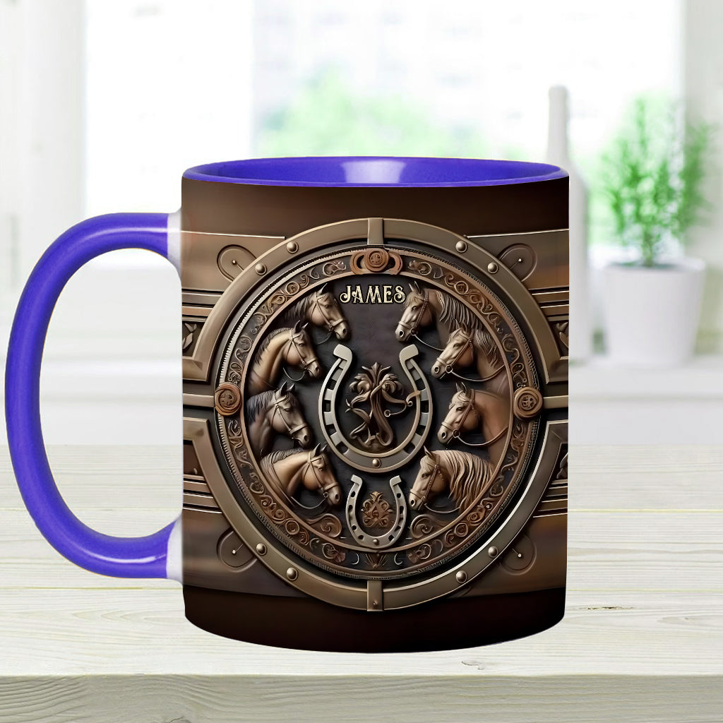 Love Horse - Personalized Horse Accent Mug