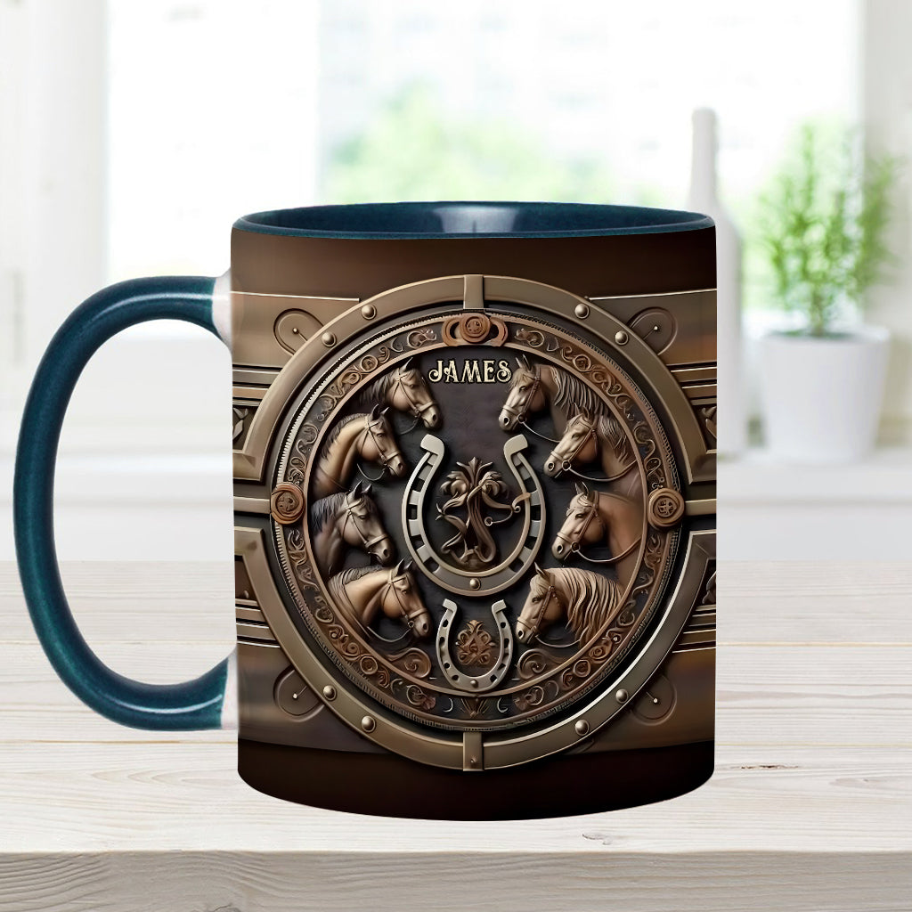 Love Horse - Personalized Horse Accent Mug