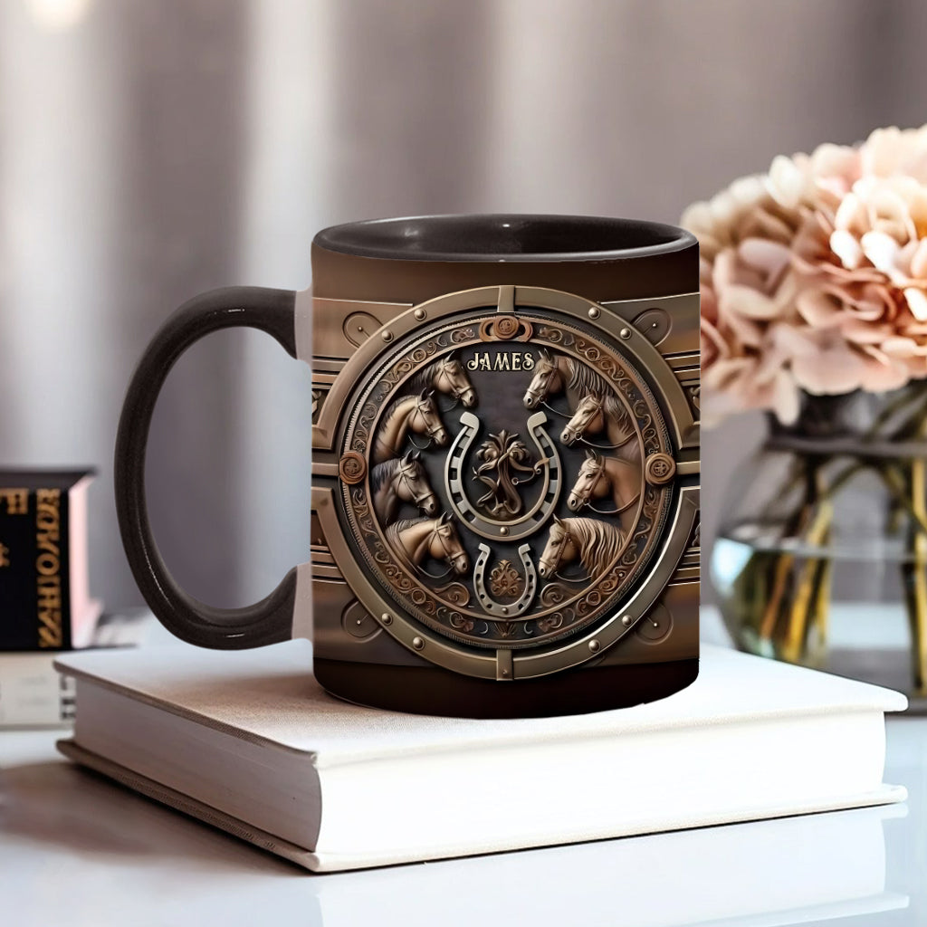 Love Horse - Personalized Horse Accent Mug