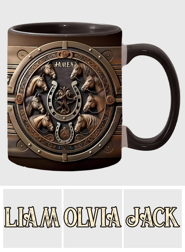 Love Horse - Personalized Horse Accent Mug