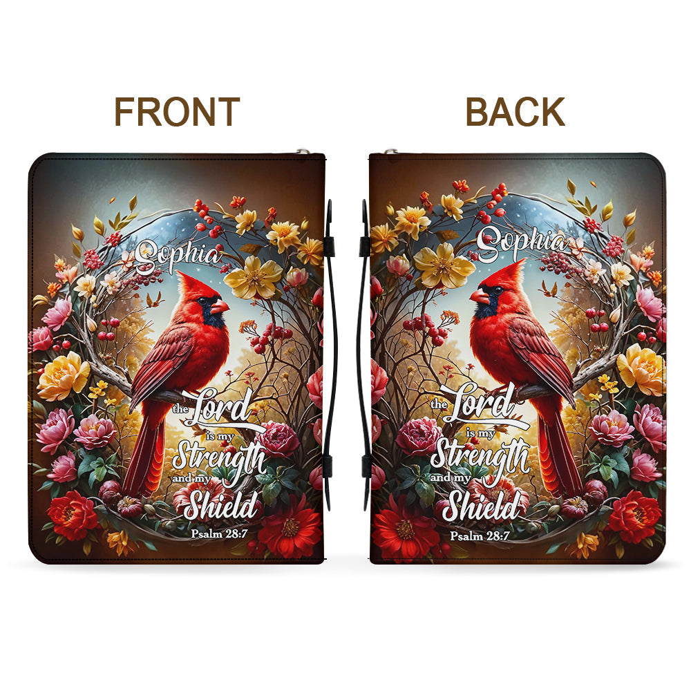 Angel's Whisper - Personalized Christian Leather Bible Cover Bag