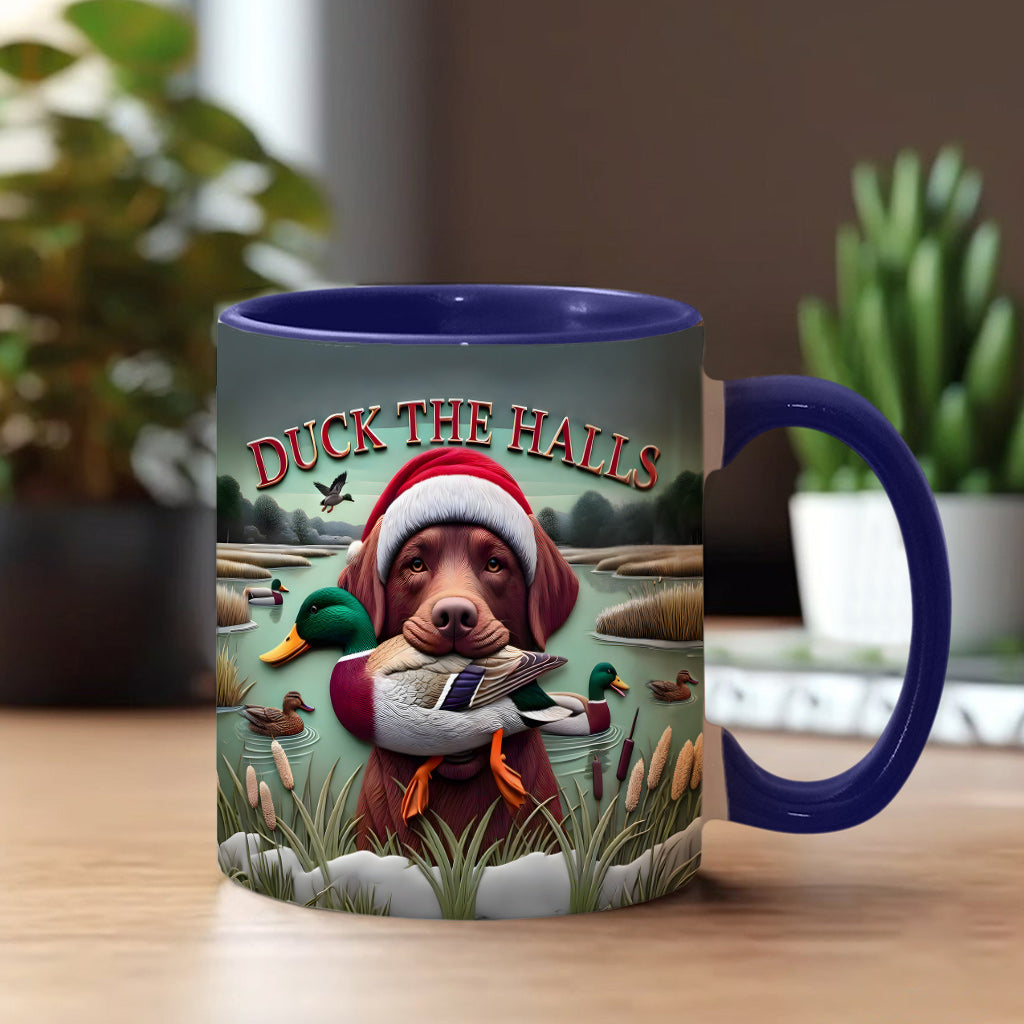 Duck The Halls - Hunting Accent Mug
