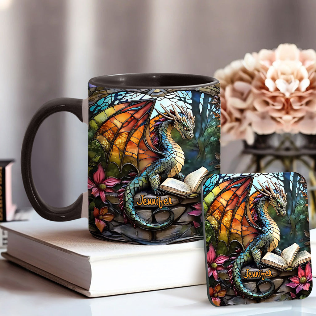 Love Dragons - Personalized Dragon Accent Mug