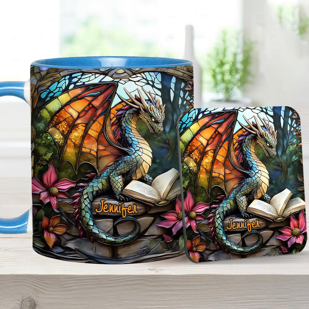 Love Dragons - Personalized Dragon Accent Mug