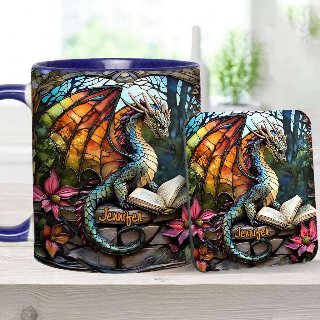 Love Dragons - Personalized Dragon Accent Mug