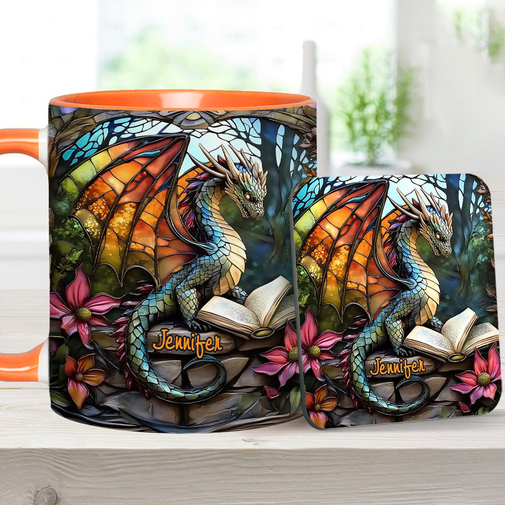 Love Dragons - Personalized Dragon Accent Mug