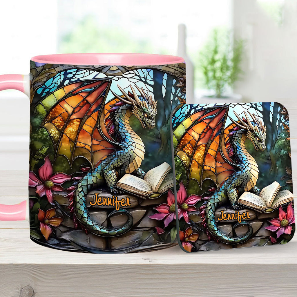 Love Dragons - Personalized Dragon Accent Mug