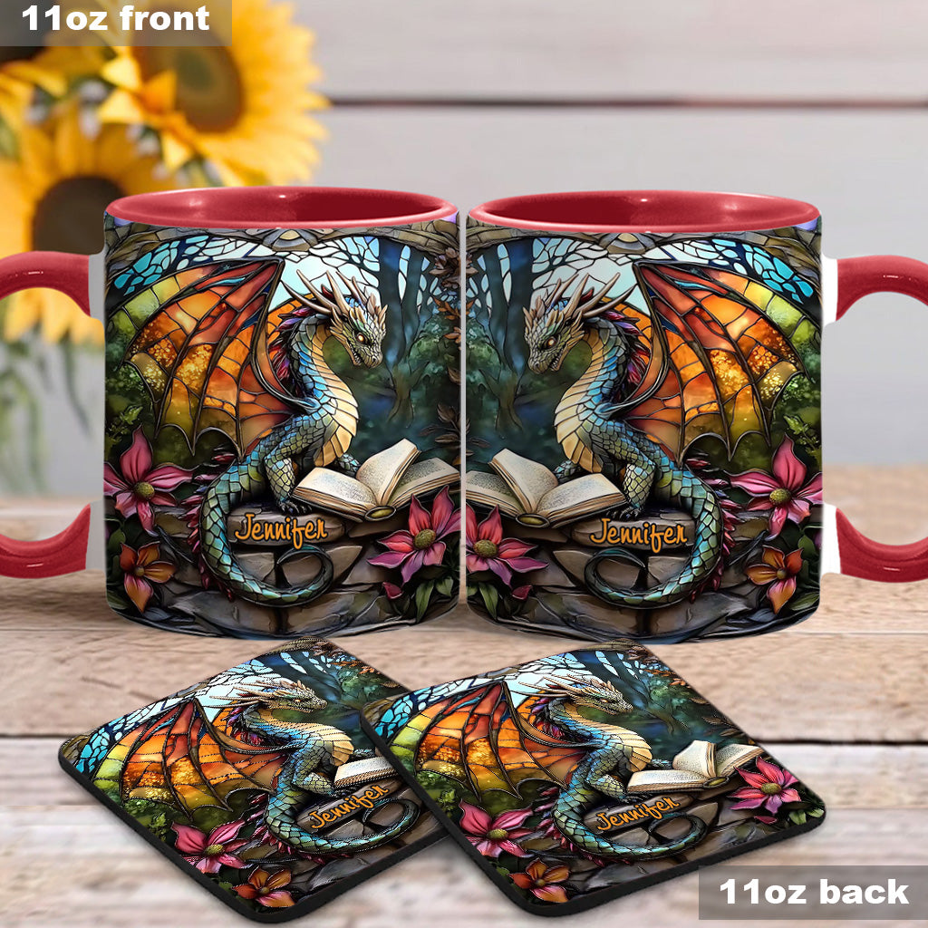 Love Dragons - Personalized Dragon Accent Mug