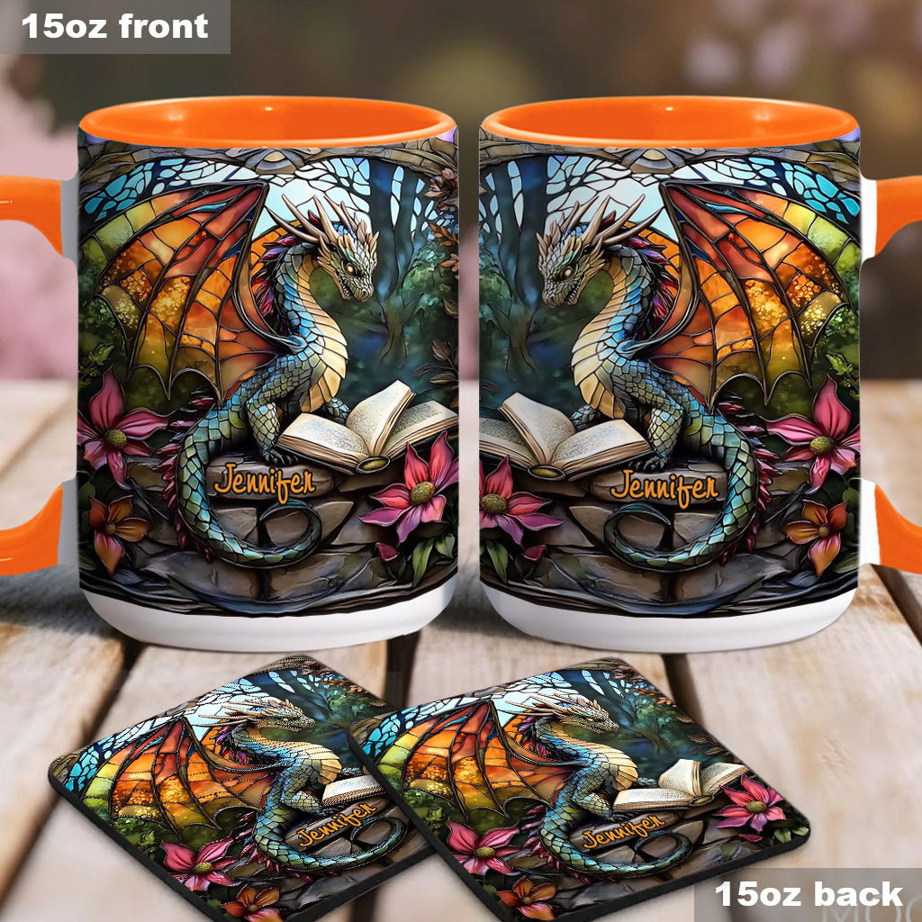 Love Dragons - Personalized Dragon Accent Mug
