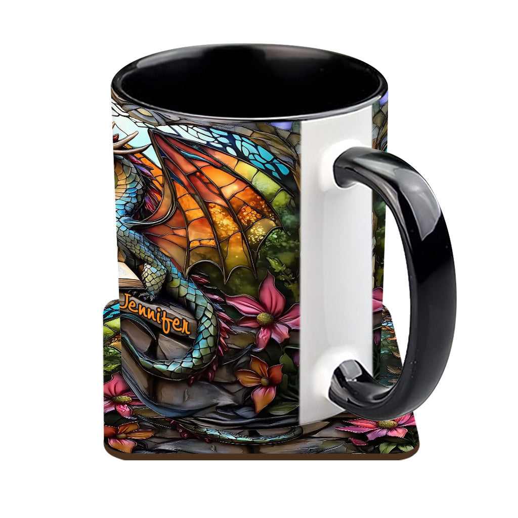 Love Dragons - Personalized Dragon Accent Mug