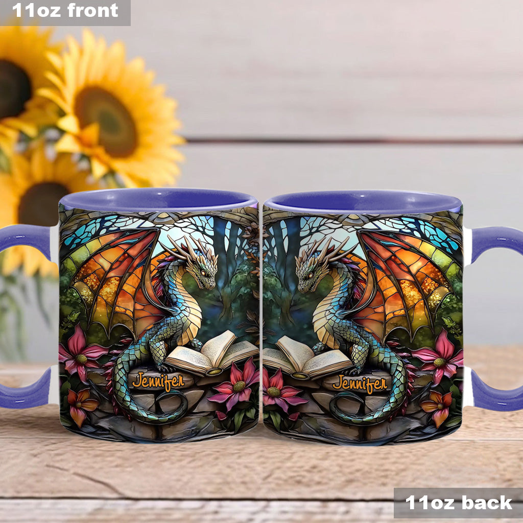 Love Dragons - Personalized Dragon Accent Mug