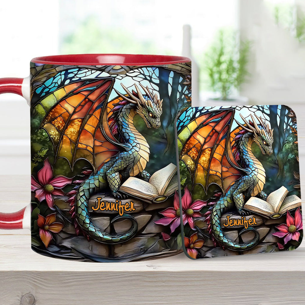 Love Dragons - Personalized Dragon Accent Mug
