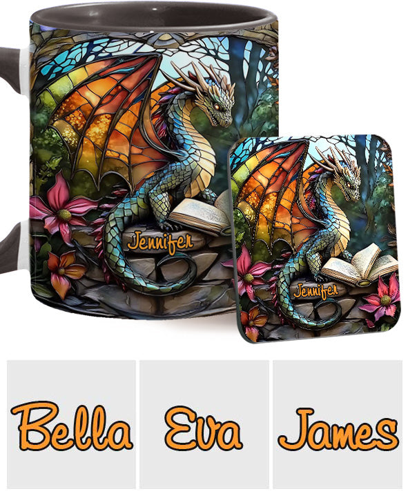 Love Dragons - Personalized Dragon Accent Mug