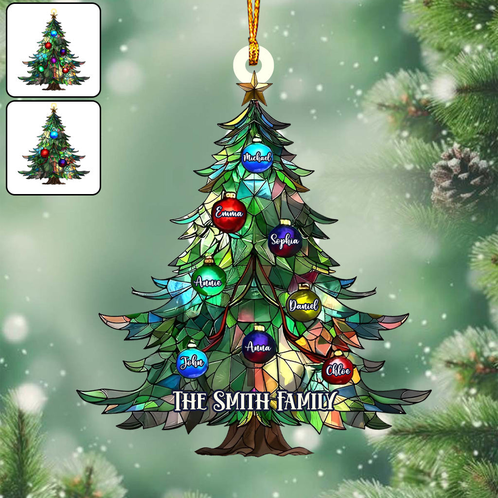Family Christmas - Personalized Family Ornament