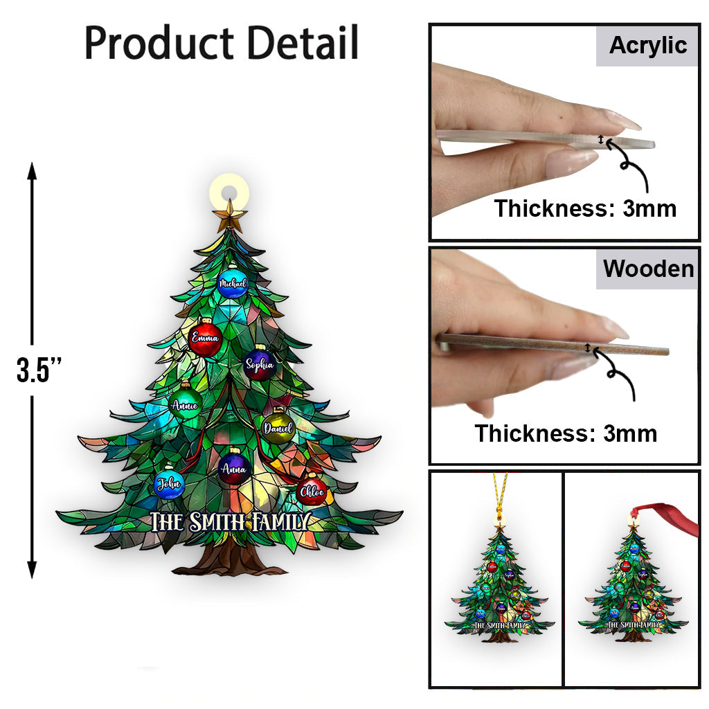 Family Christmas - Personalized Family Ornament