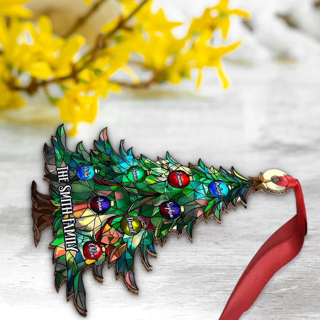 Family Christmas - Personalized Family Ornament